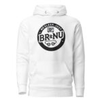 No Sleep Just BR&NU Minimalist Graphic Hoodie