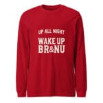 Up All Night, Wake Up BR&NU Long-Sleeve Tee for Endless Energy - Image 6