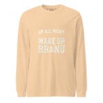 Up All Night, Wake Up BR&NU Long-Sleeve Tee for Endless Energy - Image 13