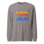 All Night Party, All Morning BR&NU Long-Sleeve Tee for Non-Stop Fun - Image 9