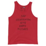 Sad Generation with Happy Pictures Tank Top - Image 6