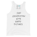Sad Generation with Happy Pictures Tank Top - Image 8