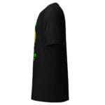 Official Sleep Prevention Officer – Yellow Dripping Smiley with Green Text Rave T-Shirt - Image 4