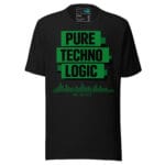 Pure Techno Logic T Shirt Underground Electronic Music Fans