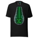No Lights Only Techno T Shirt Underground Warehouse Rave
