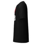 I Love Drum and Bass T Shirt DnB Minimal Heart Graphic - Image 3