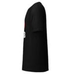 I Love Drum and Bass DnB T Shirt Minimal Heart Logo - Image 3