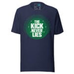 The Kick Never Lies Techno T Shirt Rave Music Statement - Image 5