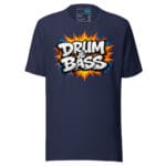 Drum And Bass Impact Logo T Shirt DnB Bold Rave Graphic - Image 5