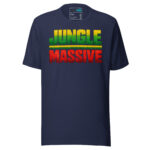 Jungle Massive Drum and Bass T Shirt DnB Rasta Style Graphic - Image 5