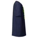 Bassline Soldier Drum and Bass T Shirt DnB Warning Graphic Green Screen - Image 8