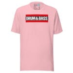 Classic Stripe Drum and Bass T Shirt DnB Block Logo - Image 9