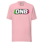 Glitch Fade Drum and Bass T Shirt DnB Digital Logo Green Screen - Image 9