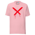 Red Graffiti X Drum and Bass T Shirt DnB Minimal Graphic - Image 9