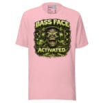 Bass Face Activated Drum and Bass T Shirt DnB Rave Graphic Green Screen - Image 9