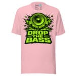 Drop The Bass Drum and Bass T Shirt DnB Speaker Graphic Green Screen - Image 9