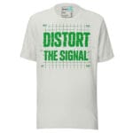 Distort The Signal Techno T Shirt Underground Rave Statement - Image 13