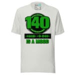 140 Is A Mood Techno T Shirt Rave and Hard Techno Energy - Image 13