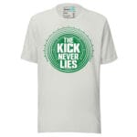 The Kick Never Lies Techno T Shirt Rave Music Statement - Image 13