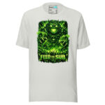 Feed The Sub Drum and Bass T Shirt DnB Bass Graphic Green Screen - Image 13