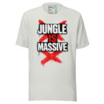Jungle Is Massive Drum and Bass T Shirt DnB Statement Rave Graphic - Image 13