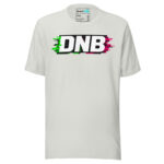 Glitch Fade Drum and Bass T Shirt DnB Digital Logo Green Screen - Image 13