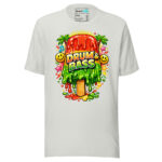 Dripping Ice Drum and Bass T Shirt DnB Cartoon Graphic - Image 13