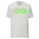 Neon Outline Drum and Bass T Shirt DnB Minimal Logo Green Screen - Image 13