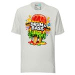 Melting Ice Drum and Bass T Shirt DnB Cartoon Logo - Image 13