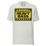 Warning Heavy Bass Drum and Bass T Shirt DnB Hazard Graphic - Image 13