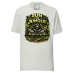 Run The Jungle Drum and Bass T Shirt DnB Rave Graphic Green Screen - Image 13
