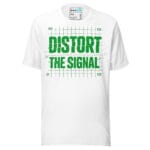 Distort The Signal Techno T Shirt Underground Rave Statement - Image 17