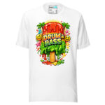 Dripping Ice Drum and Bass T Shirt DnB Cartoon Graphic - Image 17