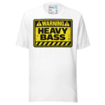 Warning Heavy Bass Drum and Bass T Shirt DnB Hazard Graphic - Image 17