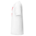 Red Graffiti X Drum and Bass T Shirt DnB Minimal Graphic - Image 19