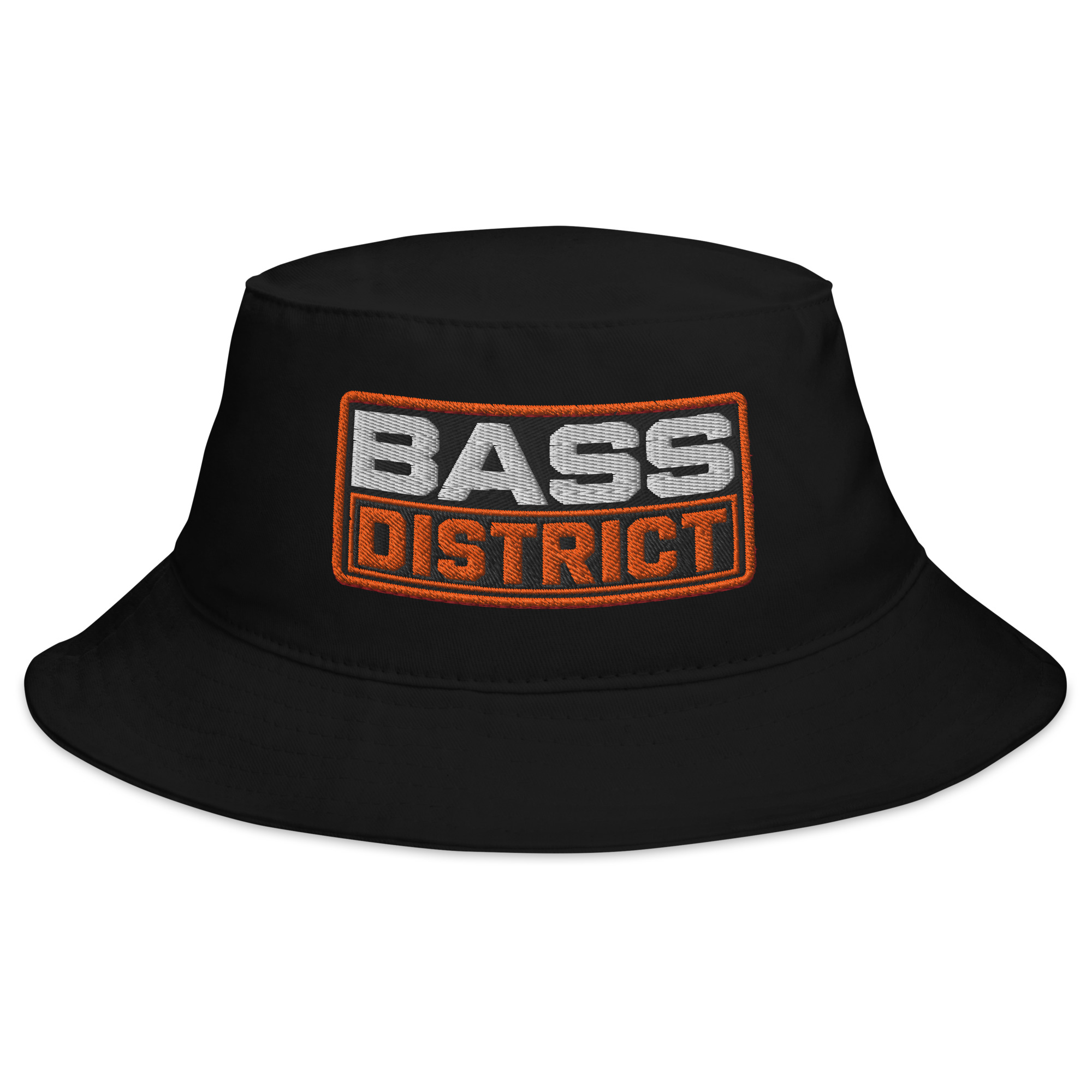bucket-hat-i-big-accessories-bx003-black-front-6a85e011bb382.jpg Streetwear Bucket Hats | Bass District Headwear - Image 1